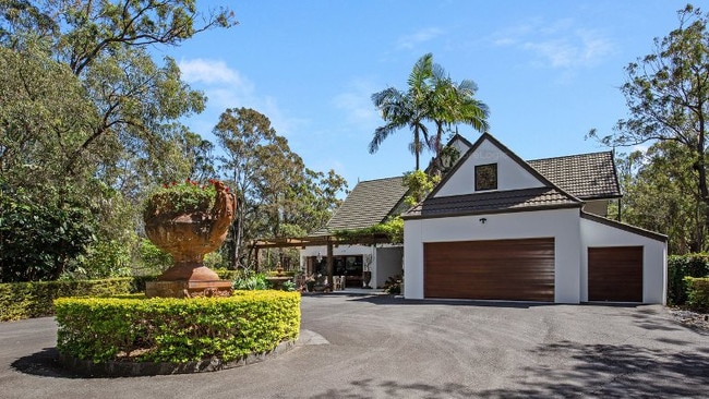 $3m SPRINGWOOD 190 Dennis Rd sold for $3 million in October 2021. On more than 10 acres of bushland; snapped up for record price; two separate homes; pool with a Bali hut