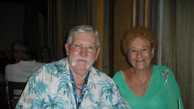 Victor and Tina Bawden enjoyed numerous cruises together. PHOTO: Supplied.