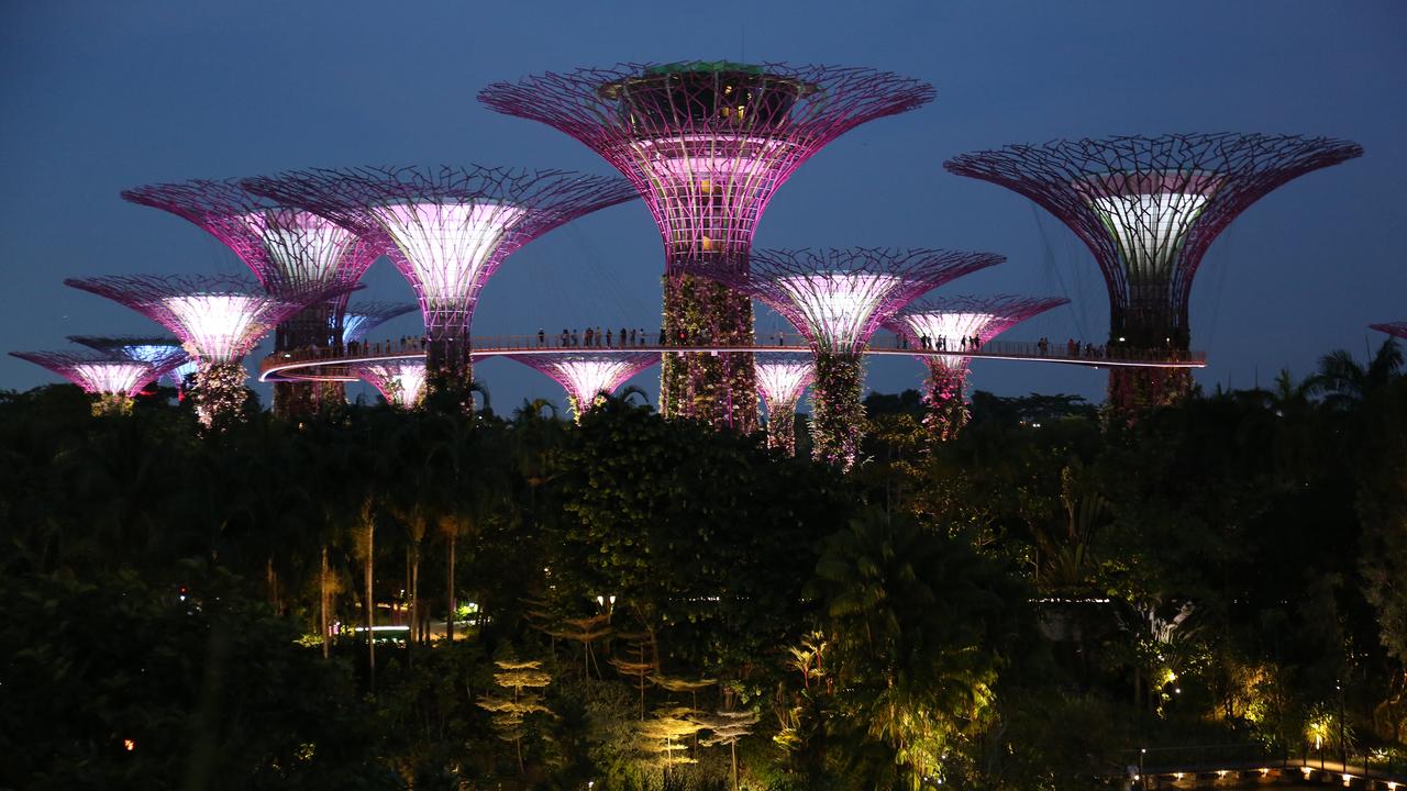 Gardens By The Bay in Singapore City. Picture: Vanessa Hunter