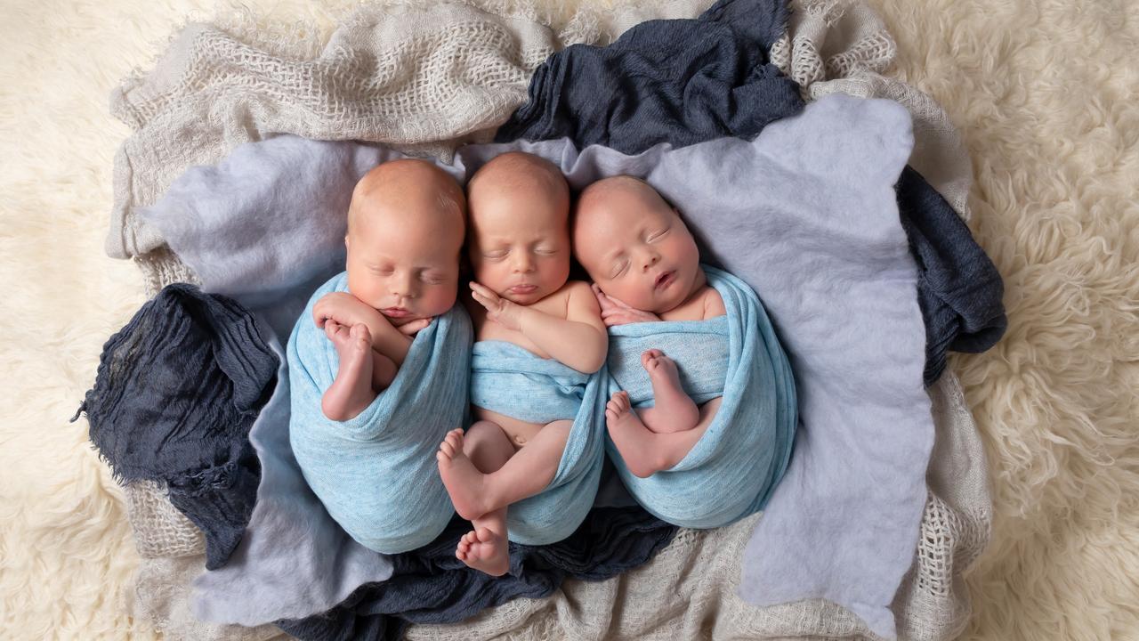 Parenthood: Cairns triplets add fun, chaos in crowded house | The ...