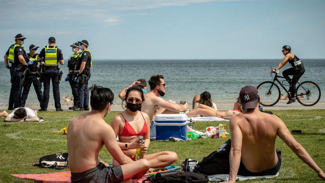 Melbourne experienced a tough second wave and lockdown. Picture: Darrian Traynor/Getty Images.