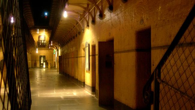 Old Melbourne Gaol. Picture: AAP/Andy Phillips.