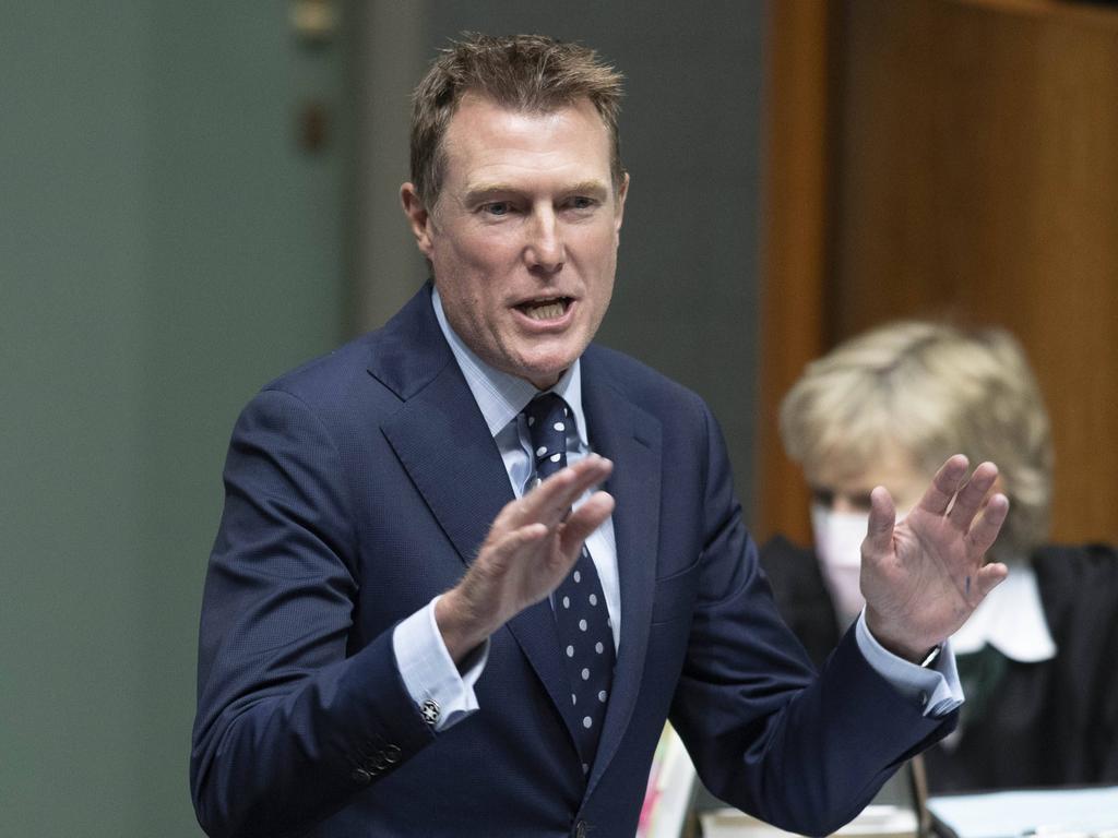 Christian Porter has spent all week rejecting Labor’s claims over the bill. Picture: NCA NewsWire / Gary Ramage