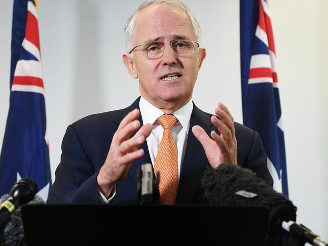 Prime Minister Malcolm Turnbull said Australia would continue to pursue Russia over MH17. Picture: Jake Nowakowski.