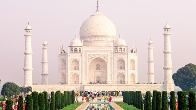 Early-morning view of the Taj Mahal. Picture: Elise Hassey.