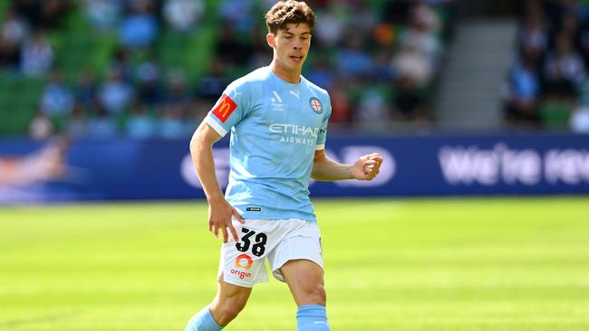 Jordan Bos is set to leave Melbourne City to join Belgian outfit KVC Westerlo. Picture: Quinn Rooney / Getty Images