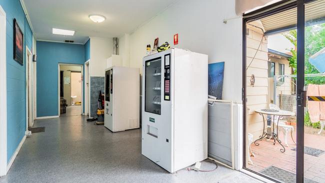 A vending machine inside the Seacliff home. Picture: Realestate.com