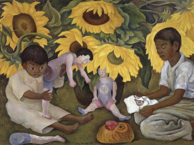 Diego Rivera, Sunflowers, 1943.