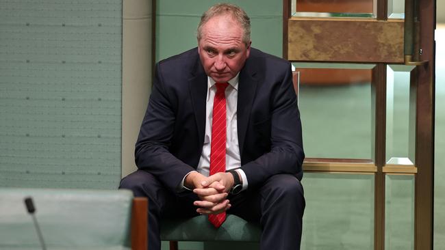 Barnaby Joyce said Malcolm Turnbull’s comments did not help the situation. Picture Kym Smith