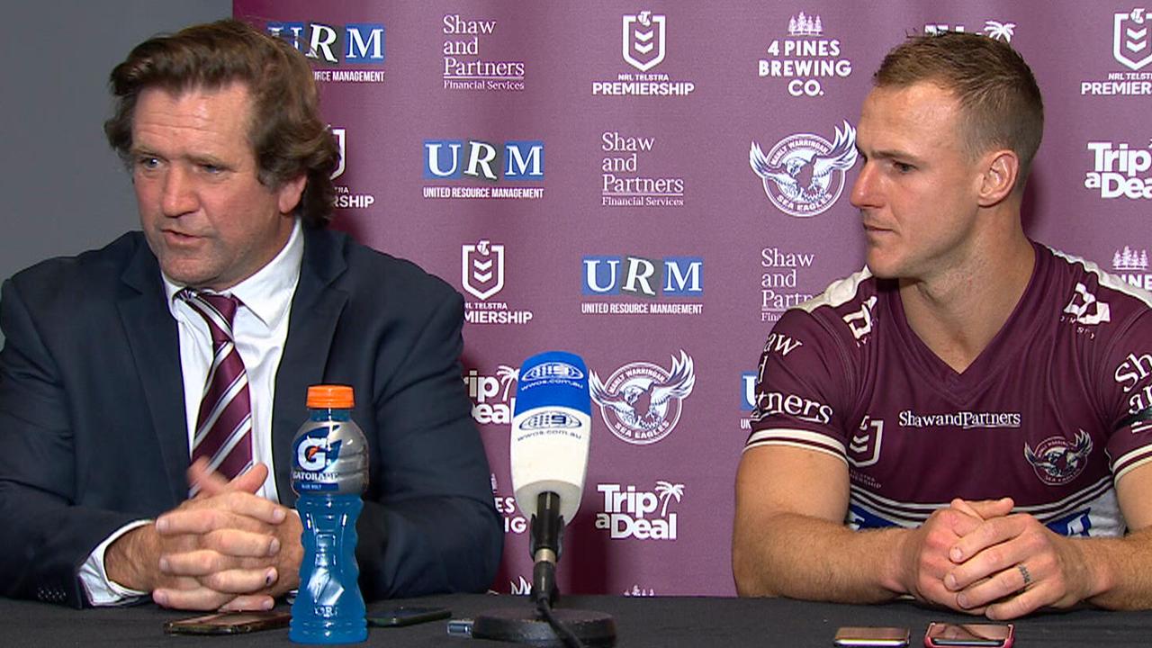 Des Hasler and Daly Cherry-Evans.