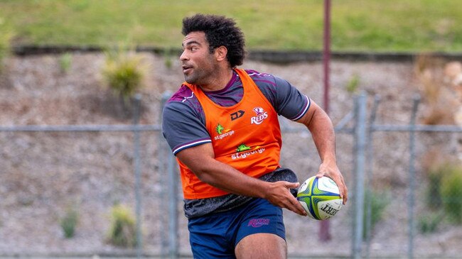 Queensland Reds prop Zane Nonggorr was a key contributor in Bond’s minor semi-final win. Picture: QRU/Tom Mitchell