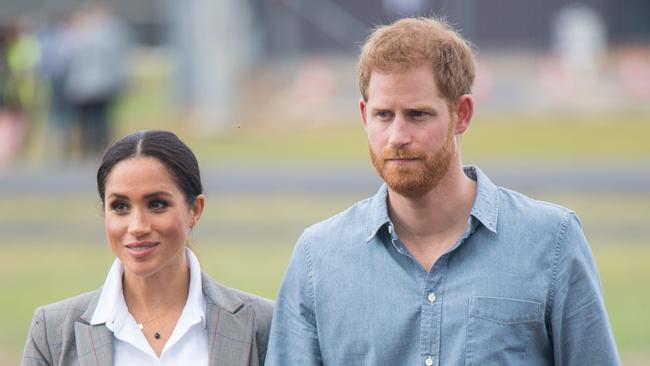 The couple also visited Dubbo on the tour. Picture: Dominic Lipinski - Pool/Getty Images