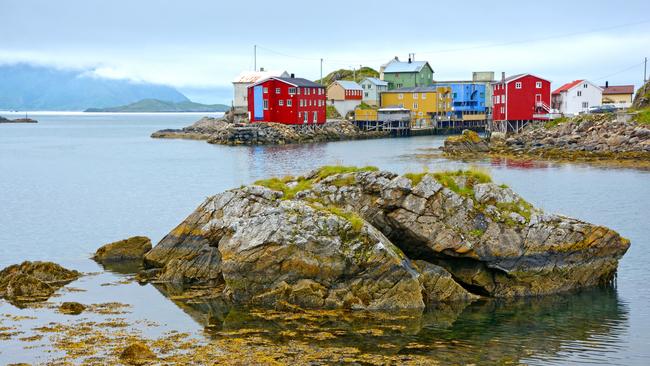 Nyksund on the Vesteralen Archipelago, Norway.