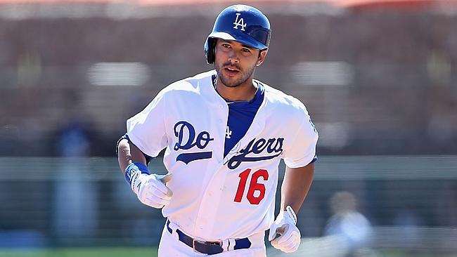 Andre Ethier Runs To Right Field  Dodgers, Dodgers baseball, Los angeles  dodgers