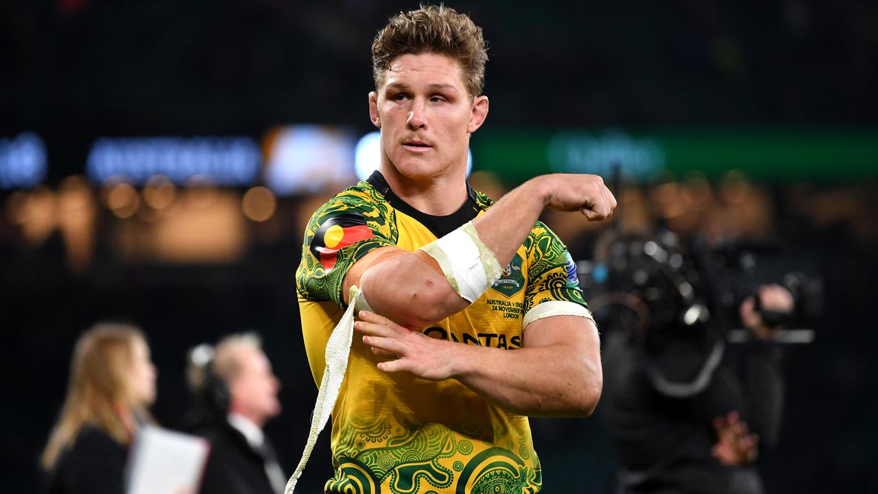 Michael Hooper was the fastest to 100 Super Rugby caps and is on track to become the youngest and quickest to 100 Tests too.