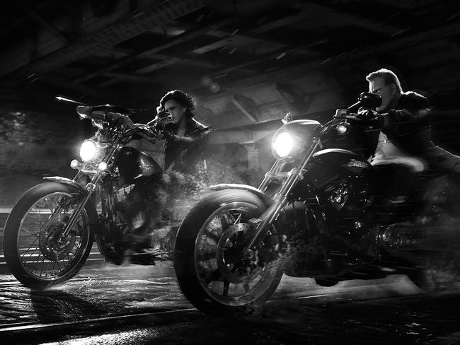 High drama ... in Sin City: A Dame To Kill For.