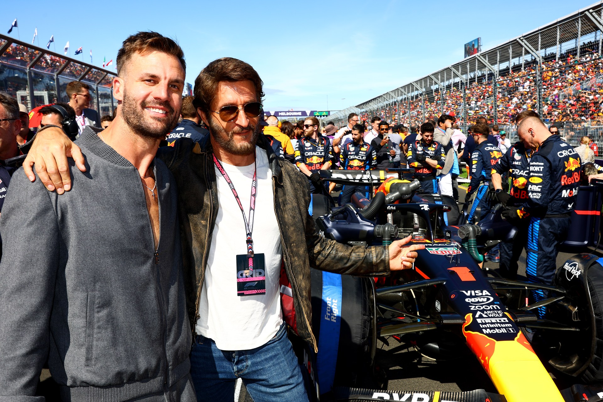 <p><em>Image credit: Getty Images</em></p><p>&nbsp;</p><p>Beau Ryan and Jonathan LaPaglia</p>