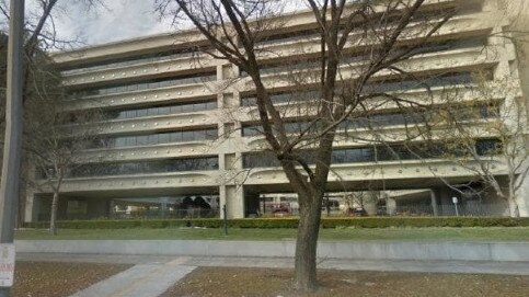 The AFP headquarters in the Edmund Barton building, Canberra.