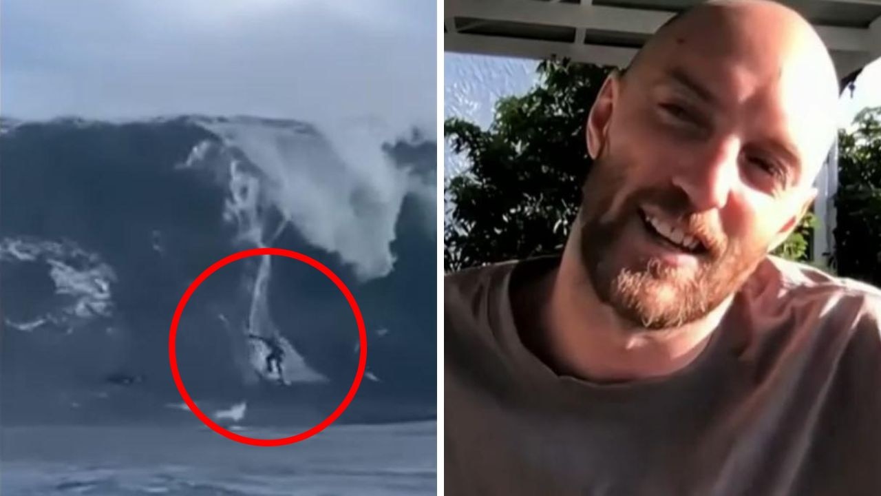 Surfer unconscious after terrifying wipe-out