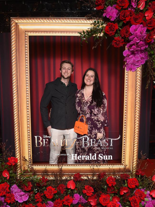 Opening night: Beauty and The Beast at Her Majestys Theatre, Melbourne. Picture: Josie Hayden