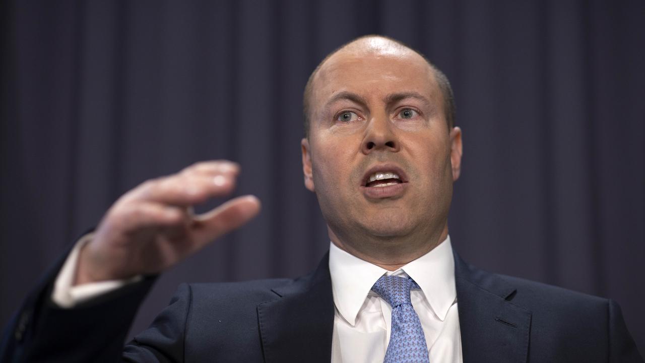 Treasurer Josh Frydenberg says the recession is over, but the economic recovery is not. Picture: Gary Ramage/NCA NewsWire