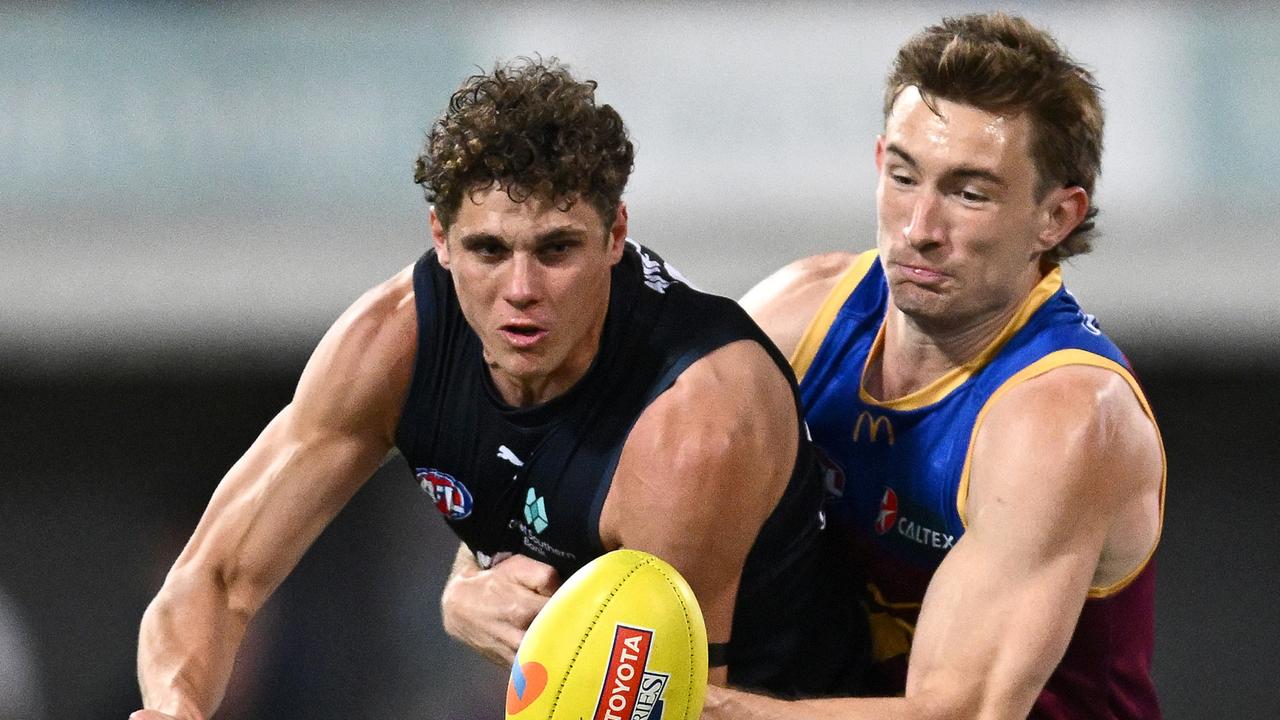 Charlie Curnow had a disappointing finals series. Picture: Getty Images