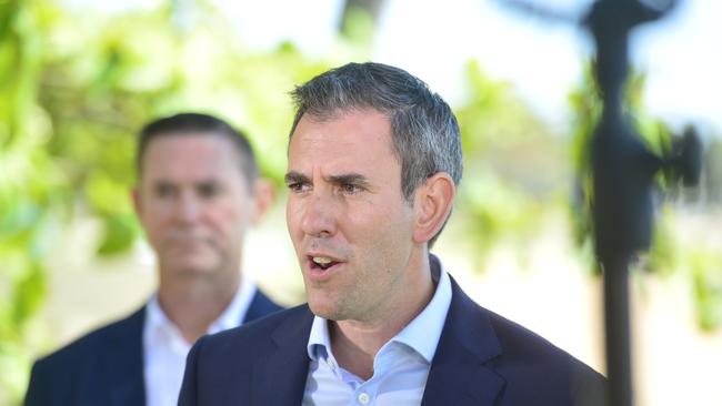 Shadow Treasurer Jim Chalmers in Townsville. Picture: Caitlan Charles