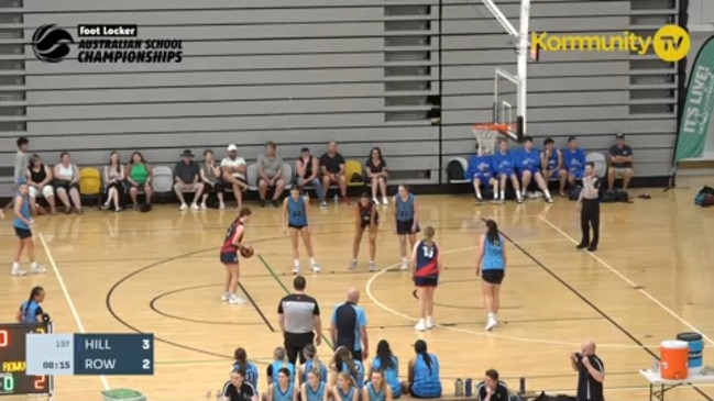 Replay: Basketball Australia School Championships Day 2 - (W) Hillcrest Christian College v Rowville Secondary School