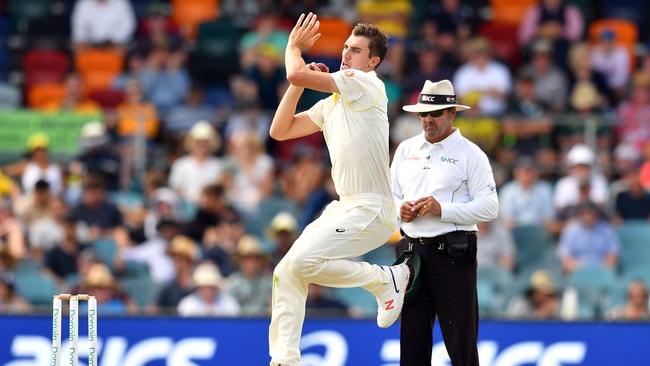 Pat Cummins emerged as Australia’s new fast-bowling king. Picture: Getty