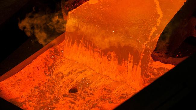 China uses Australian copper ore to smelt into pure copper. Photographer: Krisztian Bocsi/Bloomberg