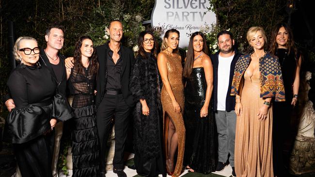 Guests arrive arrives at Justin Hemmes' Silver Party in Sydney. Photo: Tom Parrish
