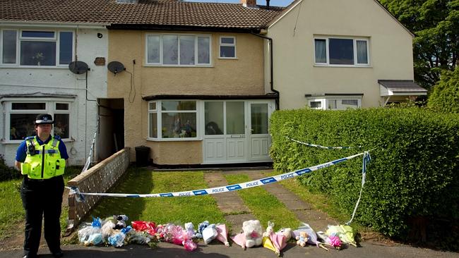 The house where the bodies of Yvone Walsh and her seven-moth-old son were found two days after they were killed. Source: Snapper Media