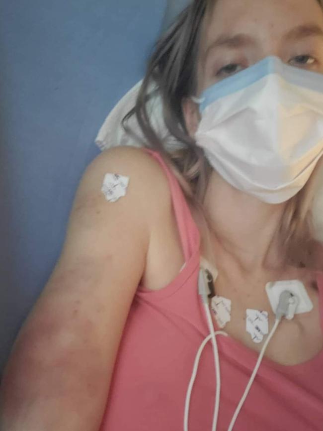 ‘I’ve scared caregivers who thought I was possessed because of what my body was doing,’ Jennifer Trujillo said. Picture: Supplied