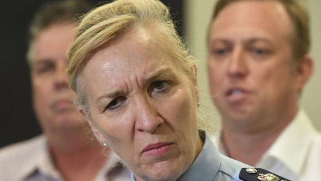 Police Commissioner Katarina Carroll is facing a revolt from exhausted officers over Queensland's crime crisis as officers like Senior Sergeant Arron Ottaway are stood down over a police pursuit.