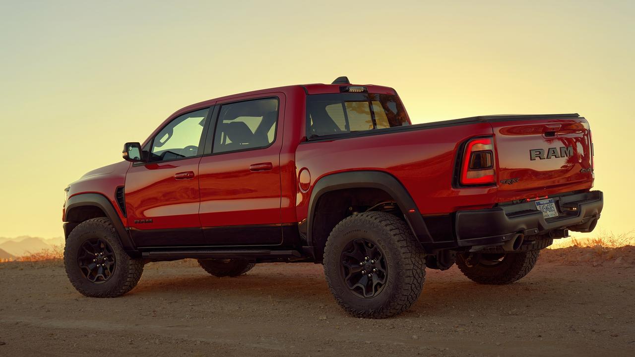 RAM’s pick-up can carry almost 600 kilos in the tray, and tow 3.6 tonnes.