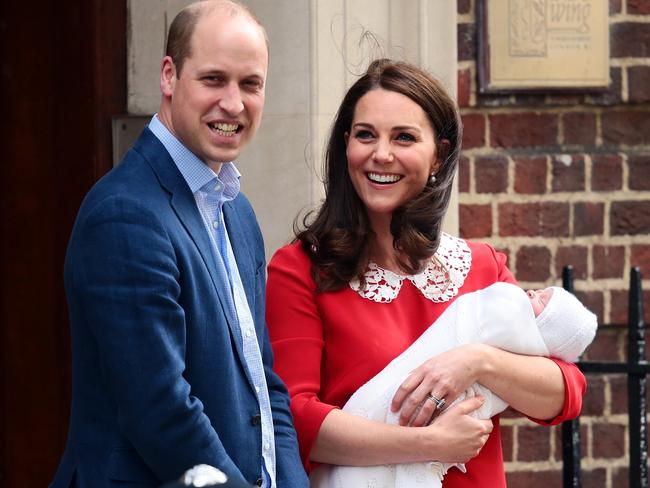 ‘There’s no other field of endeavour where you’re expected to get it right all the time’ … we suspect even royals, like Princess Kate (pictured with Prince William and newborn Prince Louis in 2018) get the mama fear.