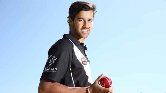 Wes Agar, brother of Ashton, made his debut for South Australia on the weekend. Picture: Stephen Laffer.