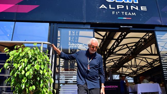 Alpine Executive Advisor Flavio Briatore says the team won’t be afraid to make a change. (Photo by MANAURE QUINTERO / AFP)