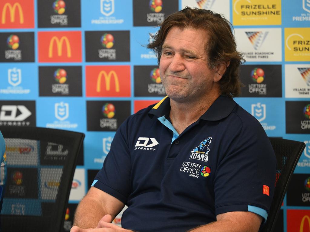 Des Hasler joined the Titans in 2024. Picture: NRL Photos