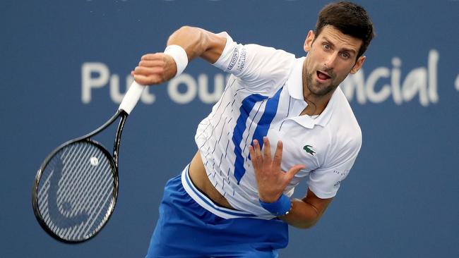 Novak Djokovic has resigned as president of the ATP Players Council Picture: Getty Images