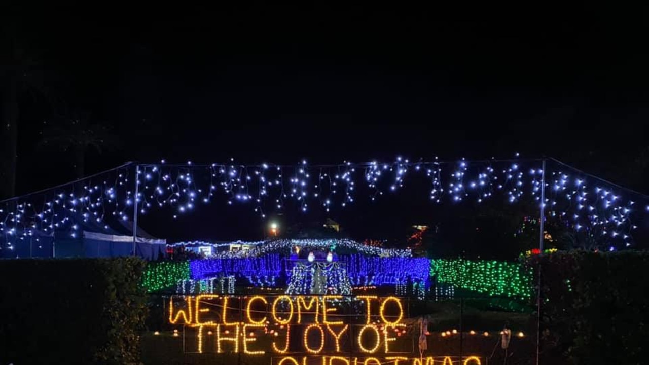 Toowoomba’s Queens Park lights up in magical Christmas display