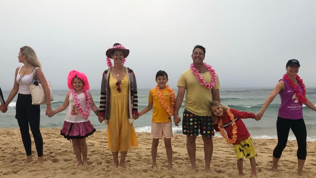 Supporters...Leni, Gabby, Rex, Tiger, and Harvey Robbins from Avalon.