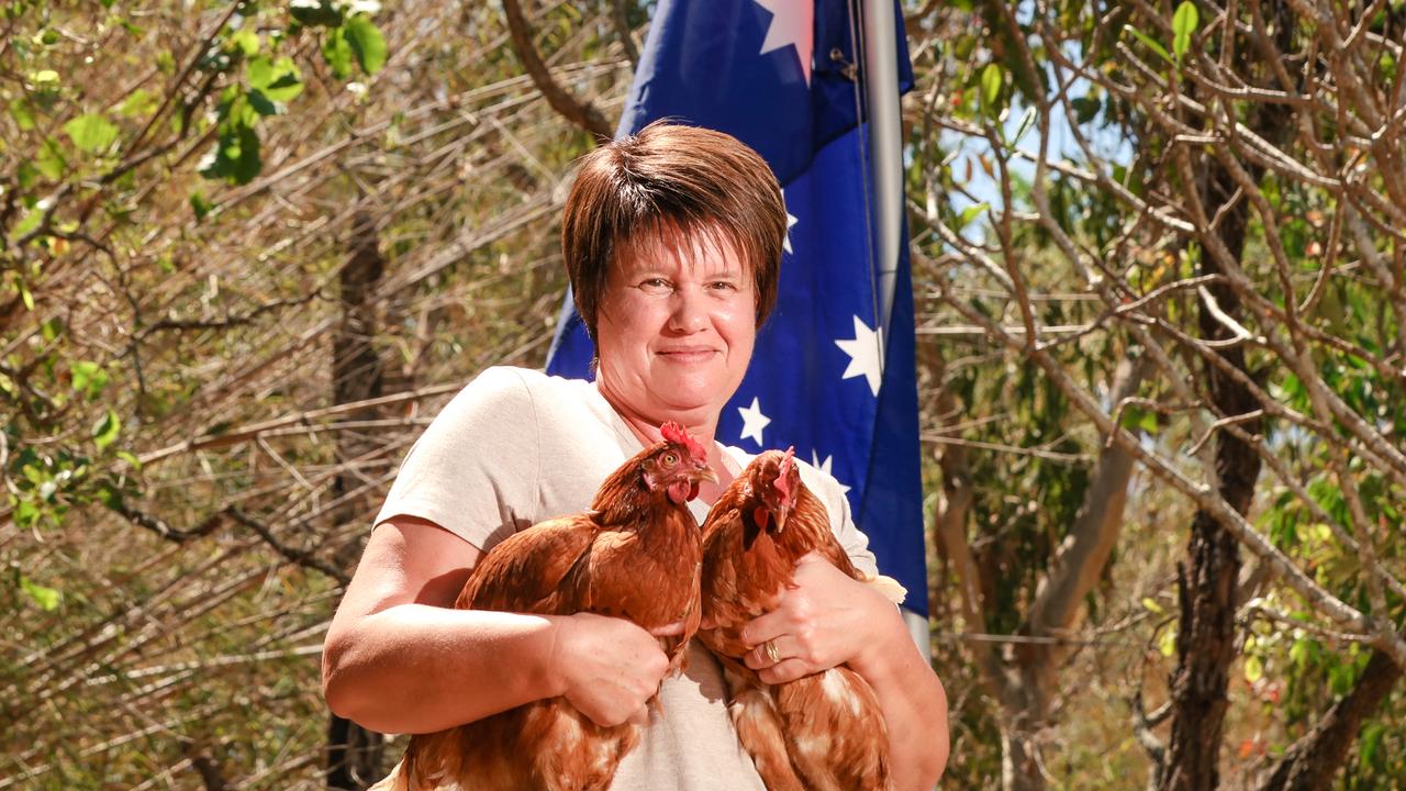 Berrimah Veterinarian Lab Tech Roslyn Hunt. Picture: Glenn Campbell