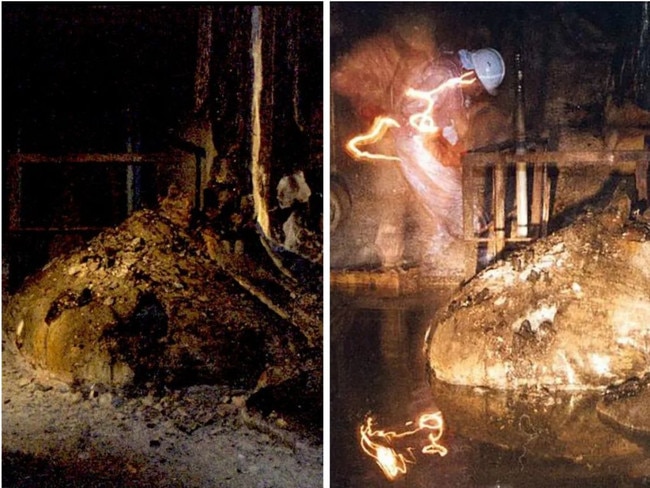 The Elephant's Foot is a dangerous radioactive mass. Picture: Department of Energy