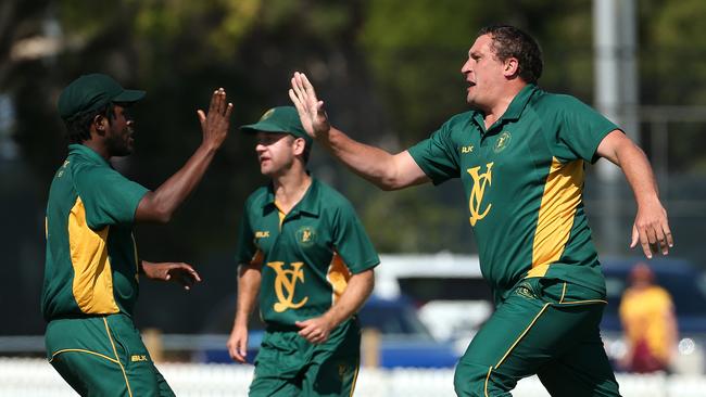 Trent Lawford had plenty of reasons to celebrate on Saturday. Picture: Hamish Blair