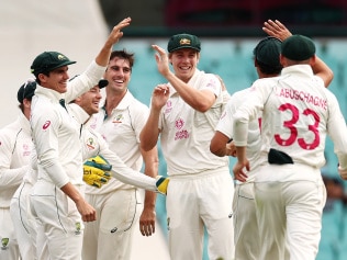 More wickets today please, Mr Cummins. (Photo by Cameron Spencer/Getty Images)