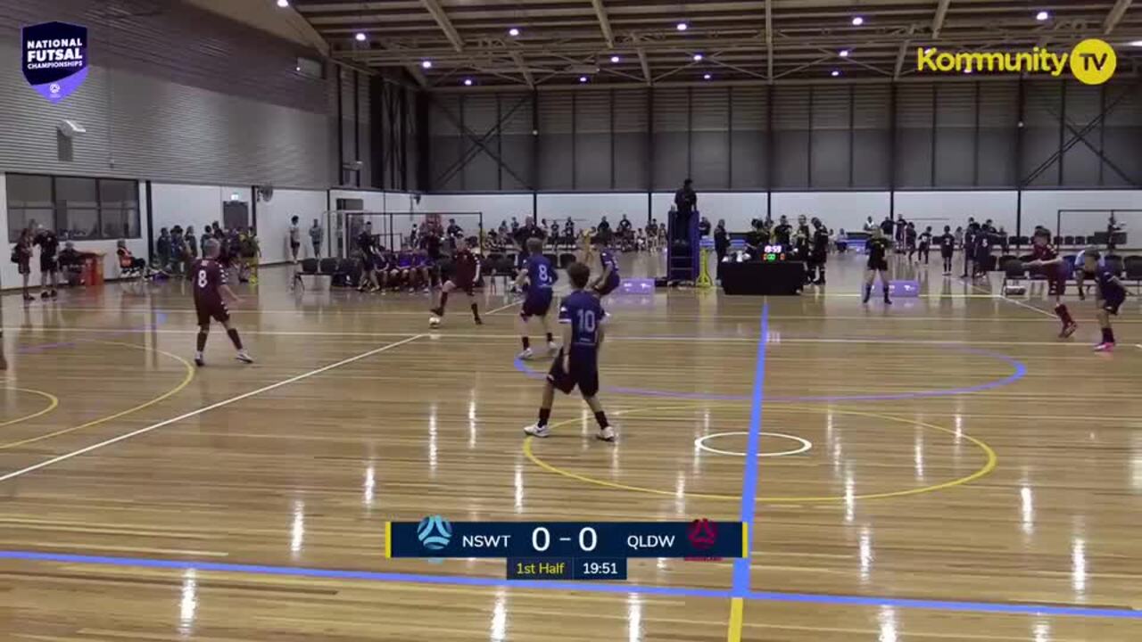 Replay: Football NSW Thunder v Football Queensland White (U12 Boys) - 2025 National Futsal Championships Day 2