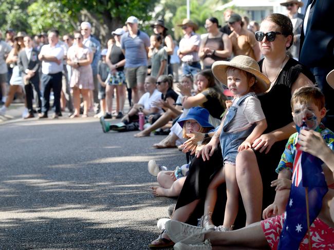 Anzac Day 2025. Strand parade in Townsville. Picture: Evan Morgan