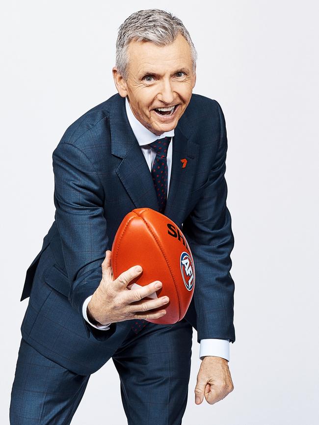 Bruce McAvaney says he wanted to stop calling while he still felt he was near the top of his game.