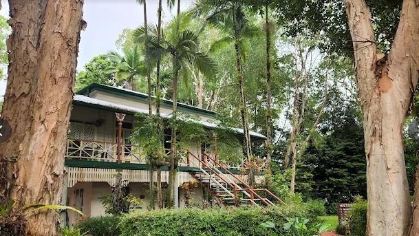 In October 1988 the historic Cominos House was relocated to Edge Hill. Picture: Supplied